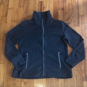 Calvin Klein Performance Grey Fleece Full Zip Jacket